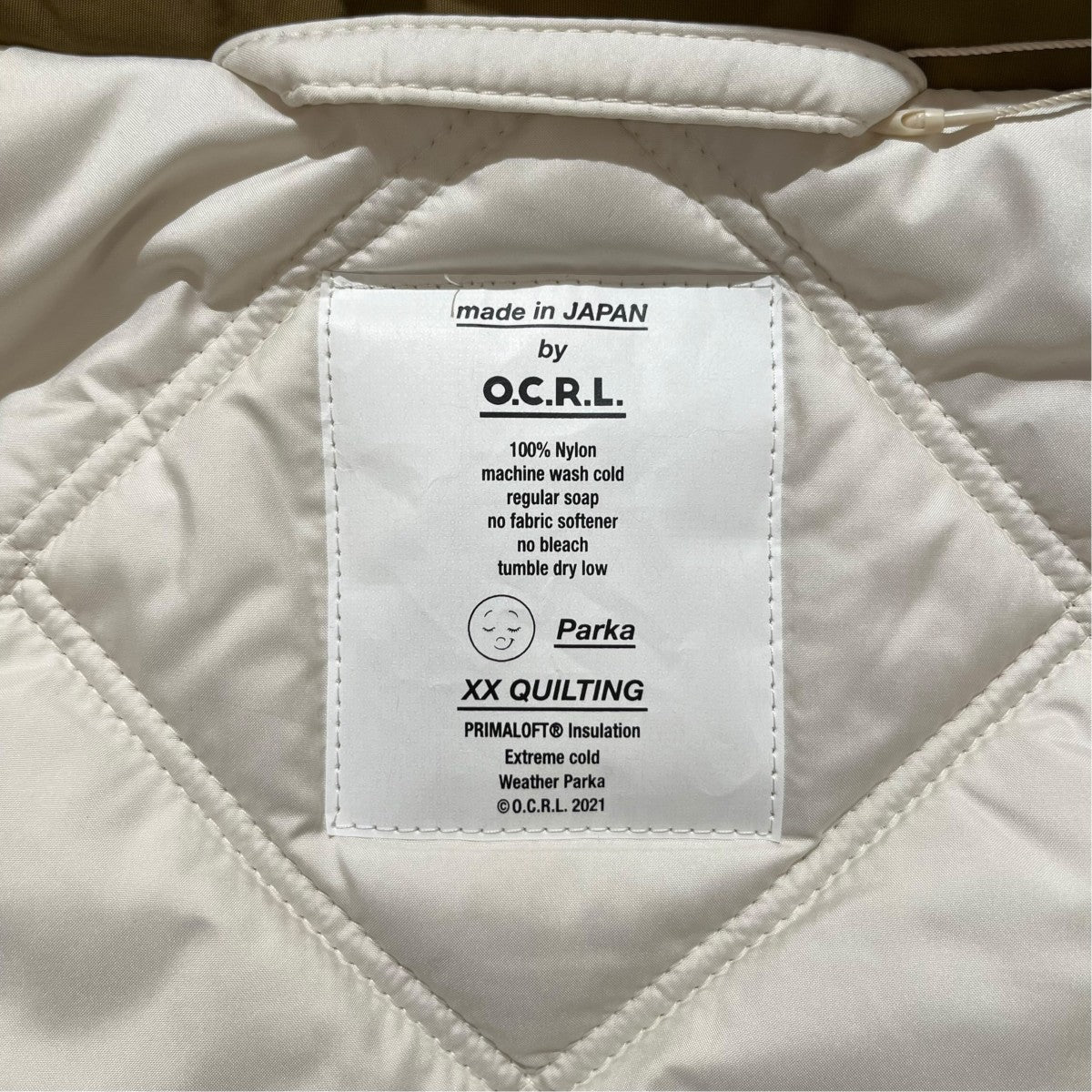 SLEEPY PARKA PRIMALOFT中綿ジャケット22W-06