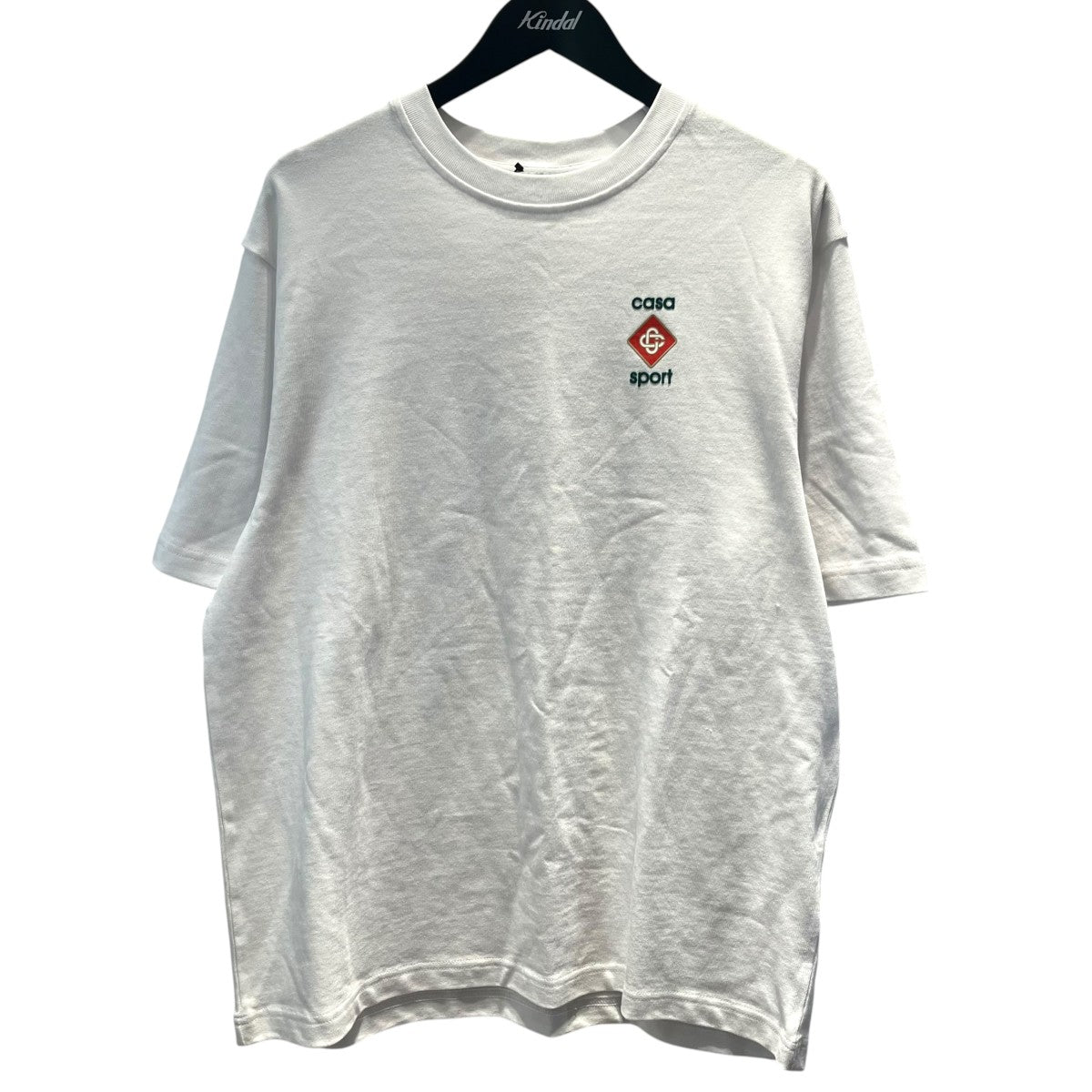 CASABLANCA 3Dプリント オーバーサイズﾞTシャツMPF24-JTS-027-02 CASA SPORT ICON 古着・中古-1枚目のアイテム画像