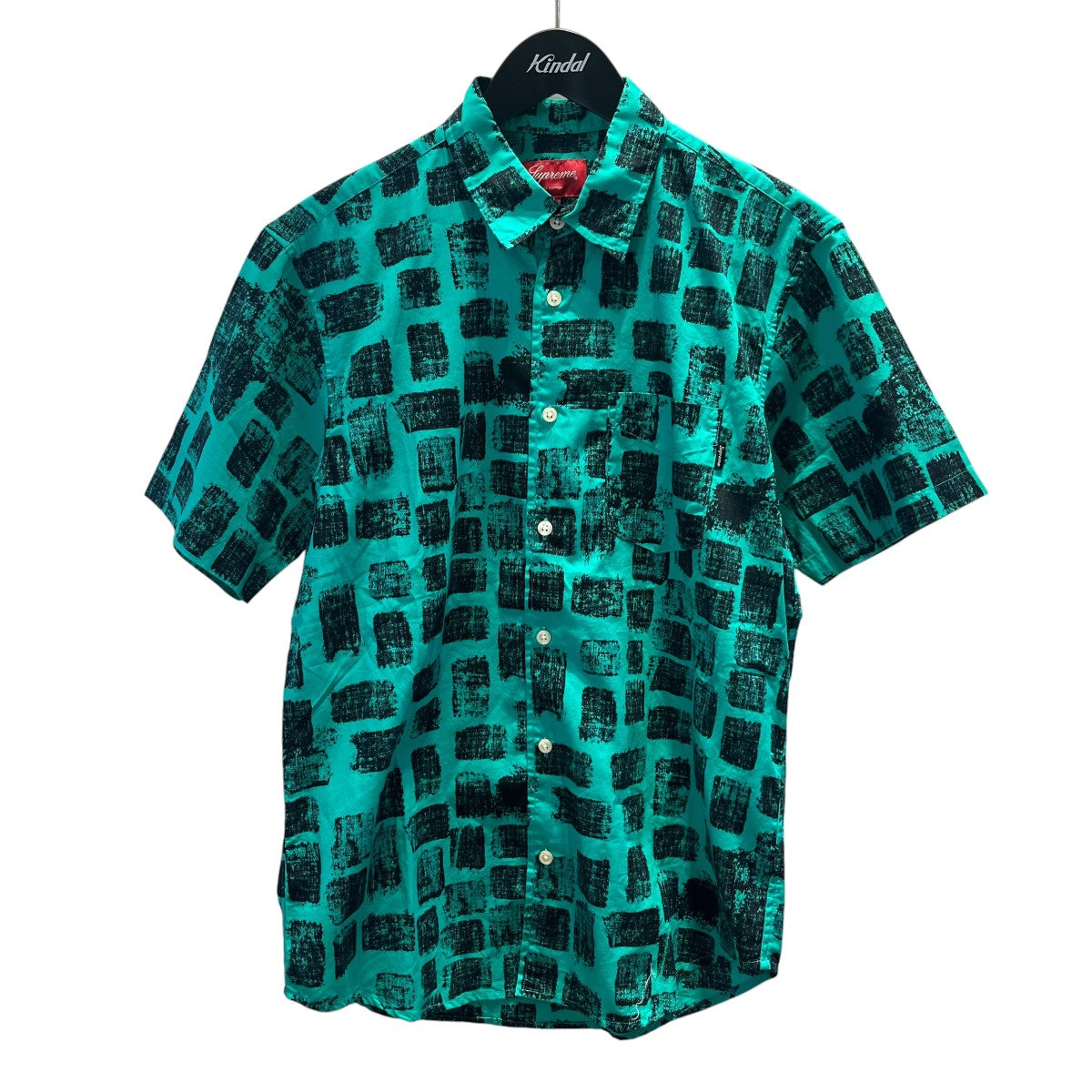 Supreme 半袖シャツ14SS Block Print Shirt 古着・中古-1枚目のアイテム画像