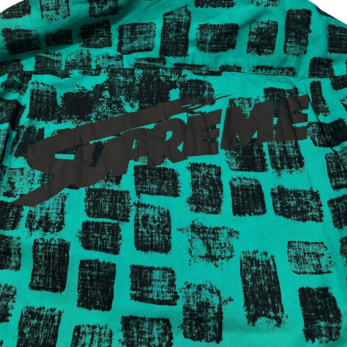 Supreme 半袖シャツ14SS Block Print Shirt 古着・中古-6枚目のアイテム画像