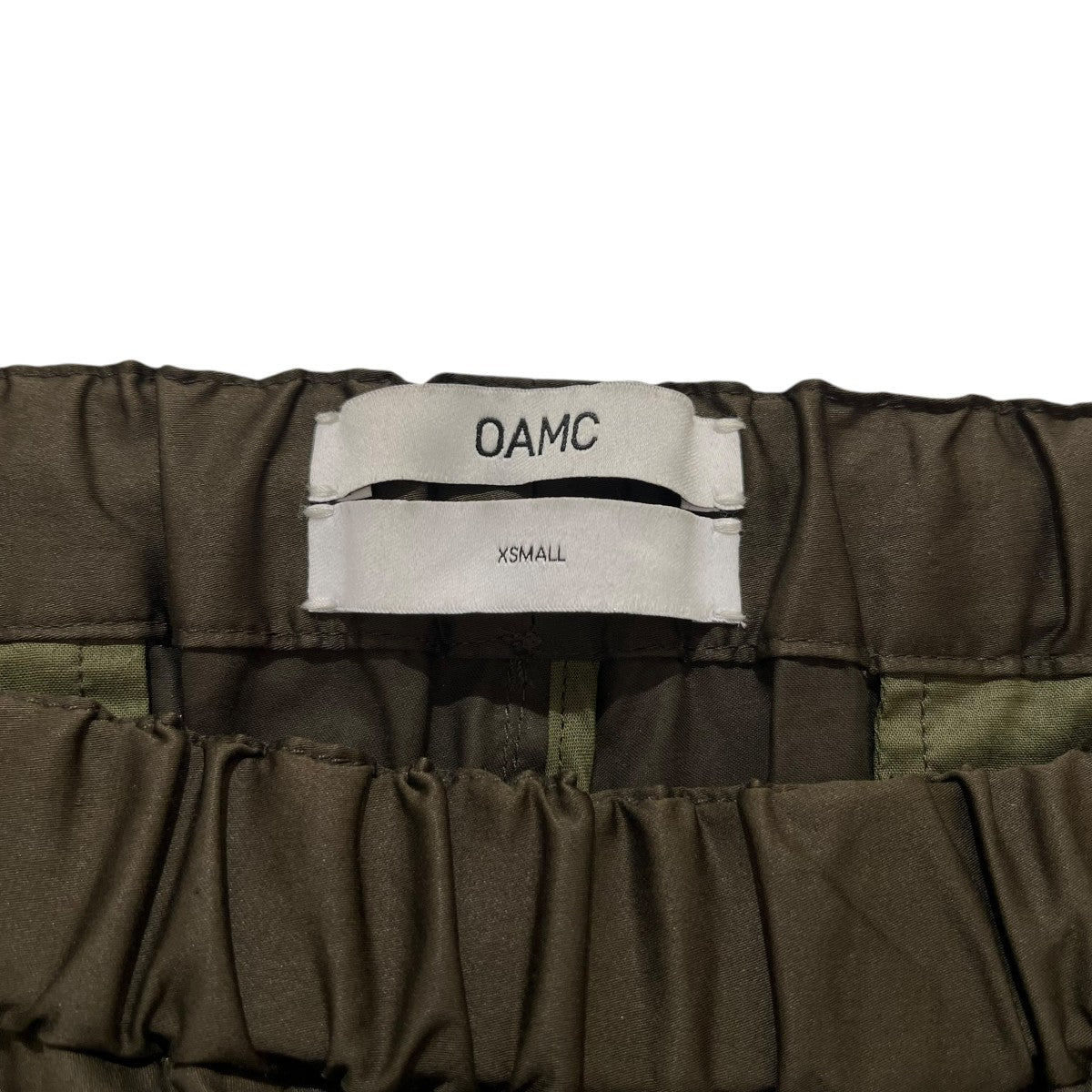 OAMC イージーパンツOAMO313631 19SS Cropped Drawcord Trousers 古着・中古-3枚目のアイテム画像
