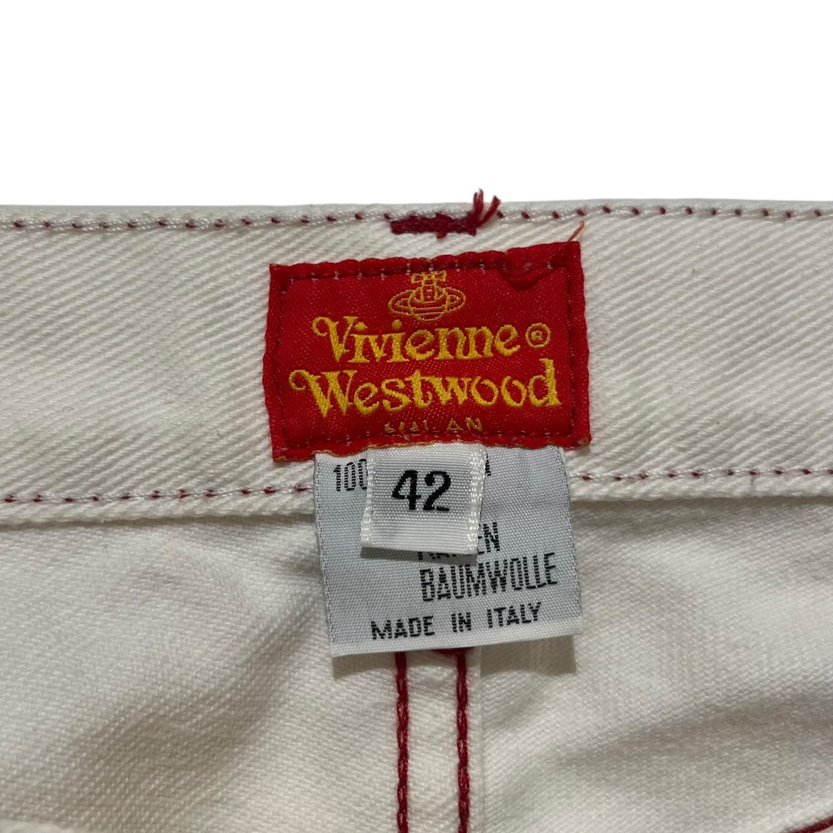 Vivienne Westwood 代理店表記無デニムパンツ 古着・中古-8枚目のアイテム画像