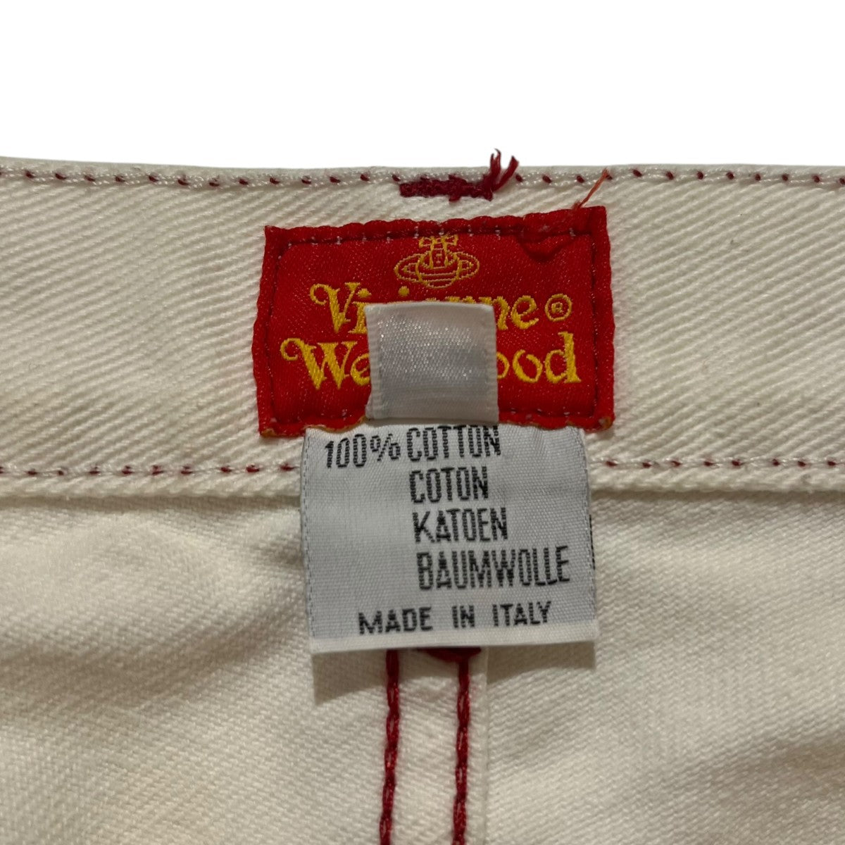 Vivienne Westwood 代理店表記無デニムパンツ 古着・中古-9枚目のアイテム画像