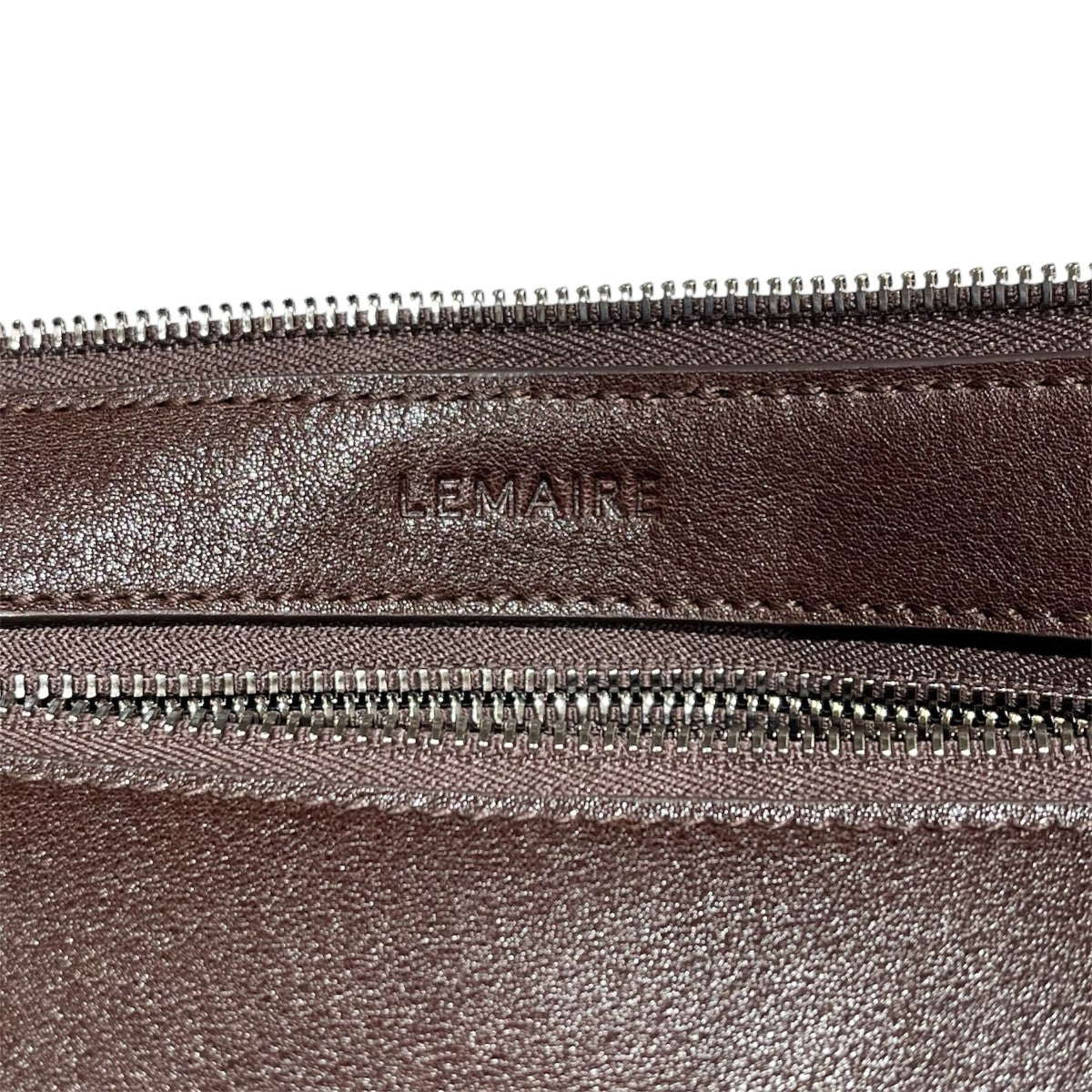 LEMAIRE BELTED BAGUETTE BAG ベルテッド レザーバケットバッグ 古着・中古-10枚目のアイテム画像