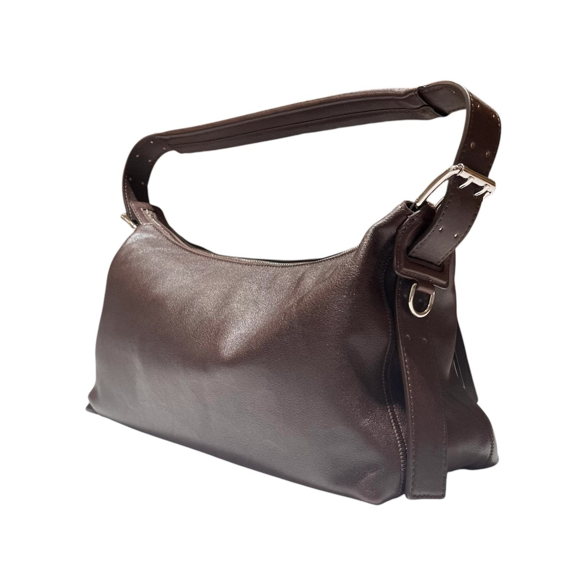 LEMAIRE BELTED BAGUETTE BAG ベルテッド レザーバケットバッグ 古着・中古-2枚目のアイテム画像
