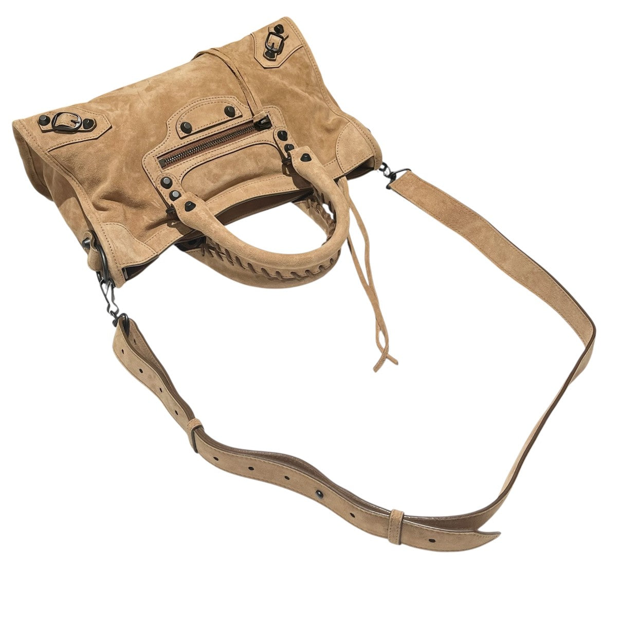 Le City Bag Small スウェード レザー 2WAYバッグ 811442