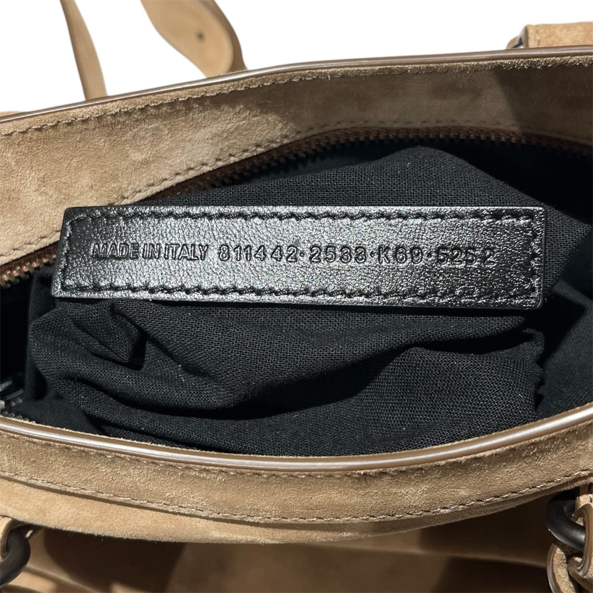 Le City Bag Small スウェード レザー 2WAYバッグ 811442
