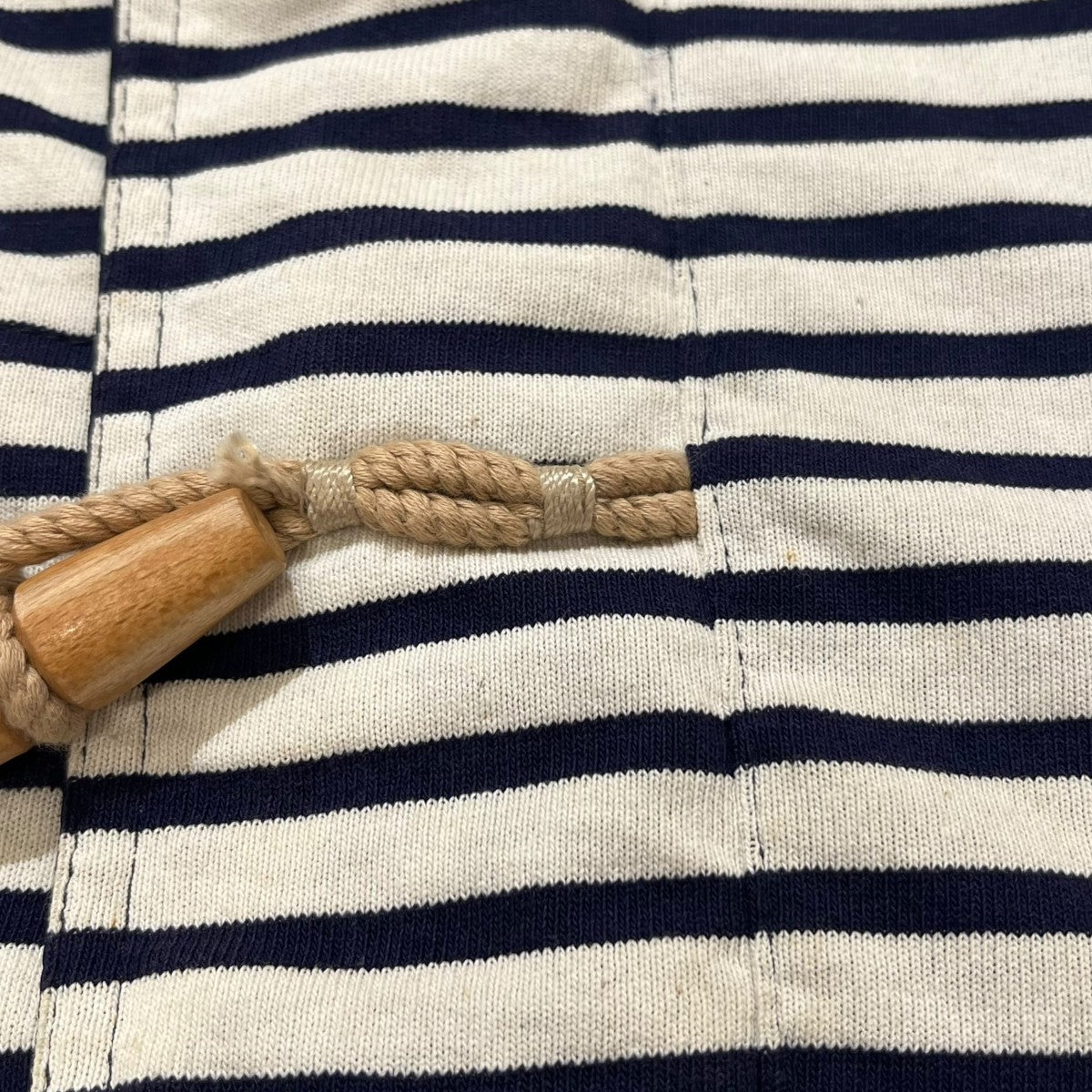 MONCLER LUMIERボーダージャケット 古着・中古-5枚目のアイテム画像
