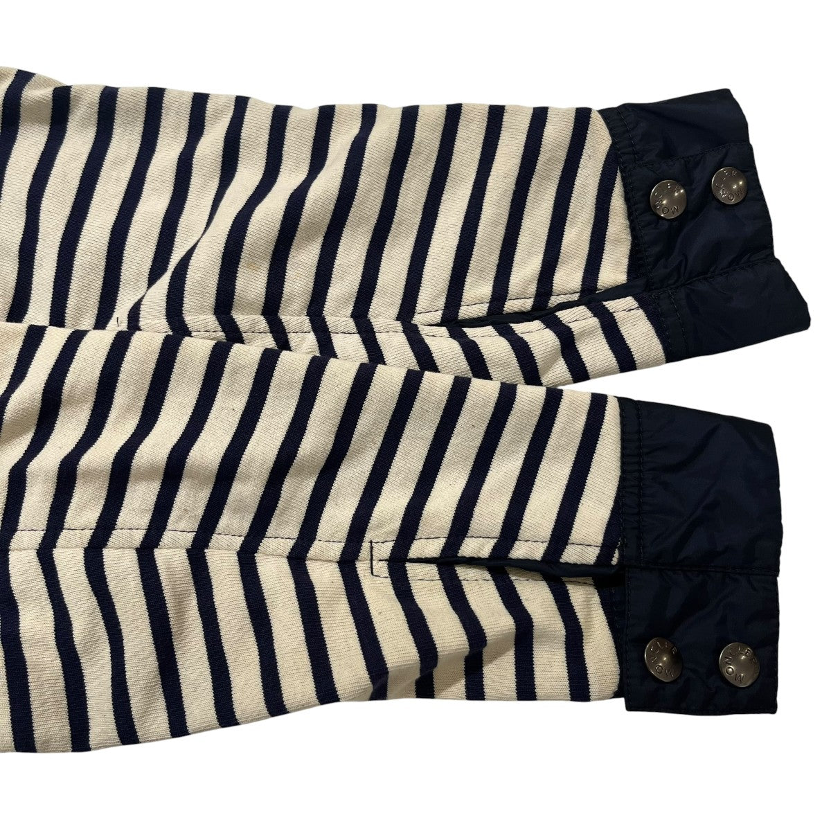 MONCLER LUMIERボーダージャケット 古着・中古-6枚目のアイテム画像
