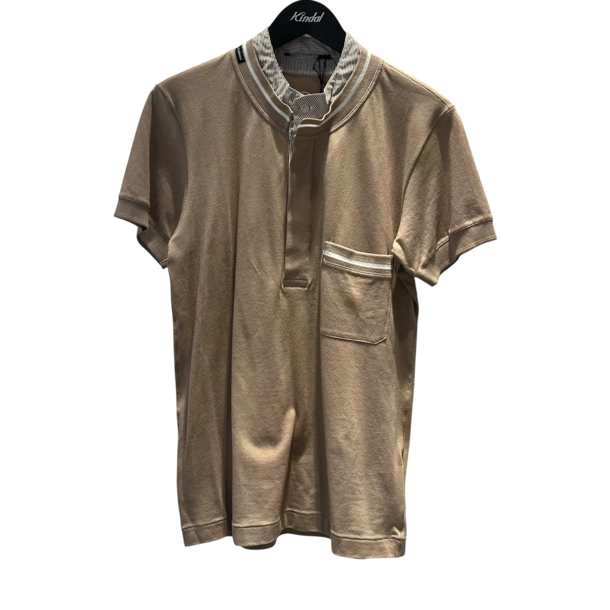 DOLCE ＆ GABBANA レイヤードポロシャツG8553T 古着・中古-1枚目のアイテム画像