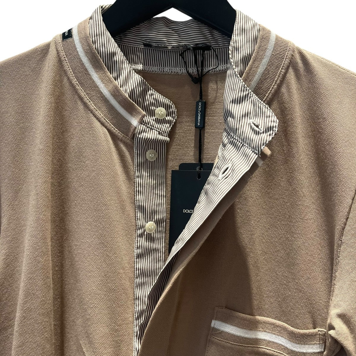 DOLCE ＆ GABBANA レイヤードポロシャツG8553T 古着・中古-3枚目のアイテム画像