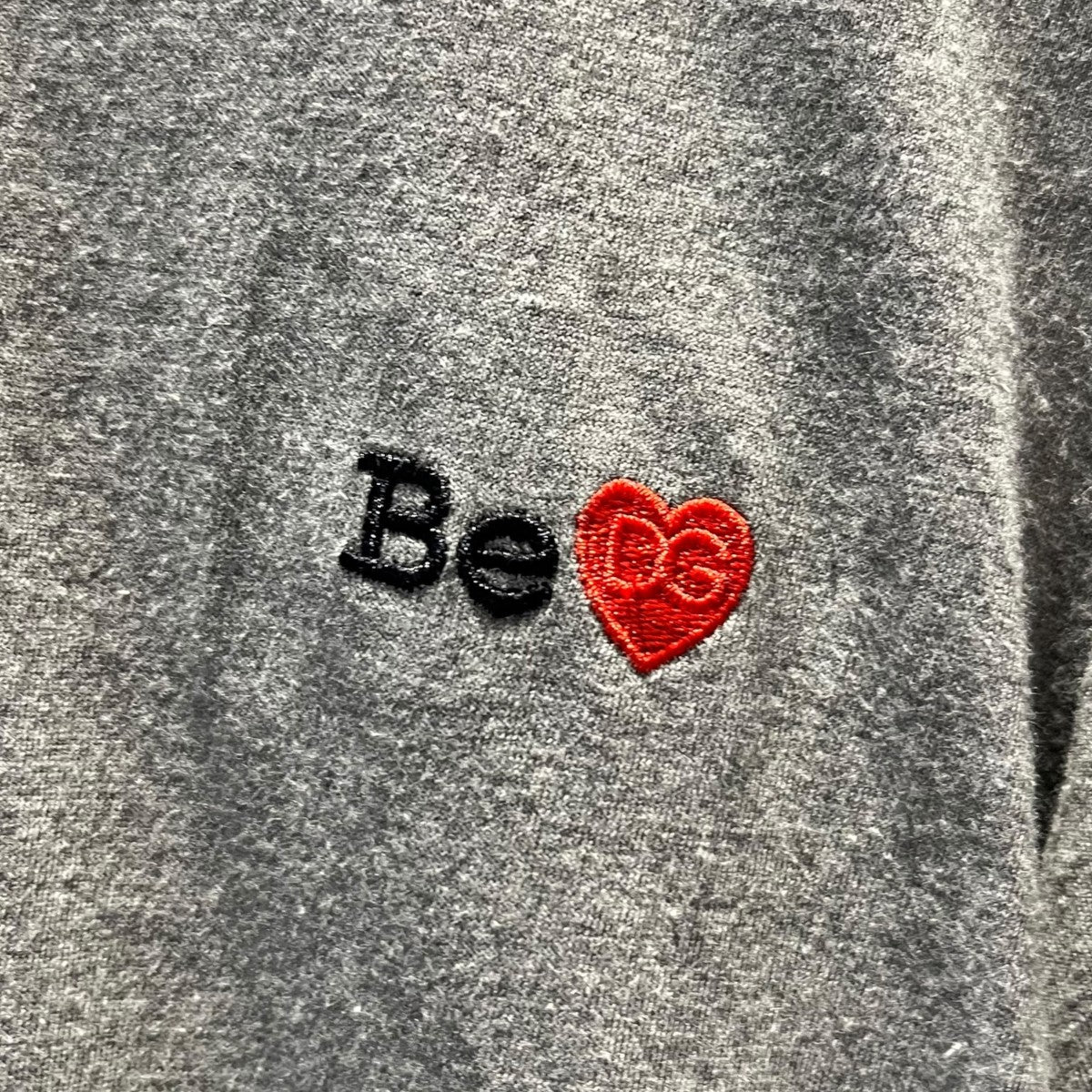 DOLCE ＆ GABBANA BeDGロゴ刺繍ポロシャツ 古着・中古-3枚目のアイテム画像