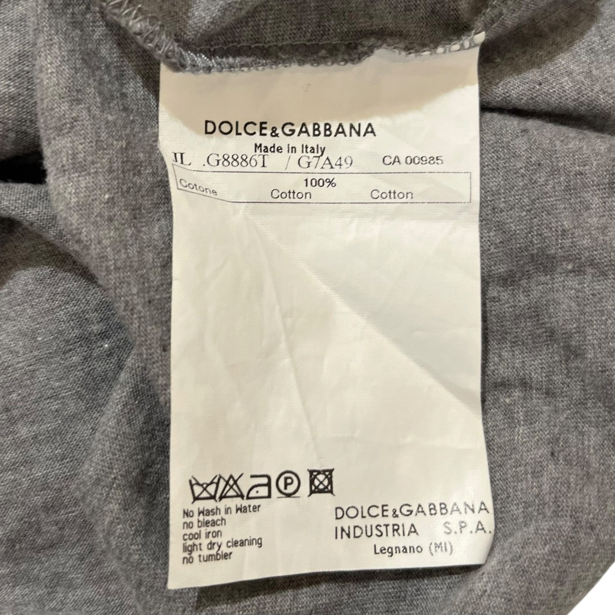 DOLCE ＆ GABBANA BeDGロゴ刺繍ポロシャツ 古着・中古-6枚目のアイテム画像