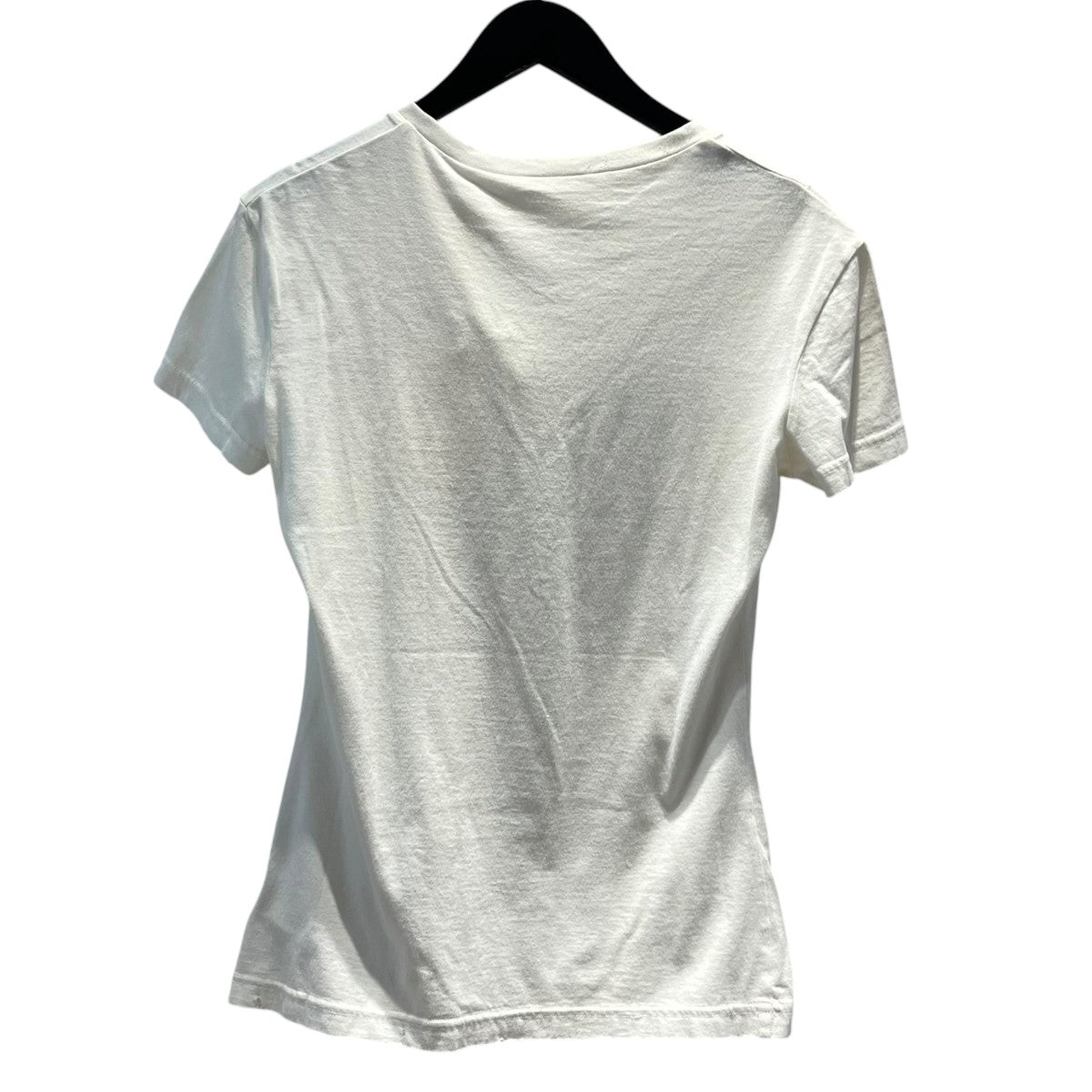 JOHN GALLIANO 裾ダメージ加工VネックTシャツAU0725Y 古着・中古-2枚目のアイテム画像