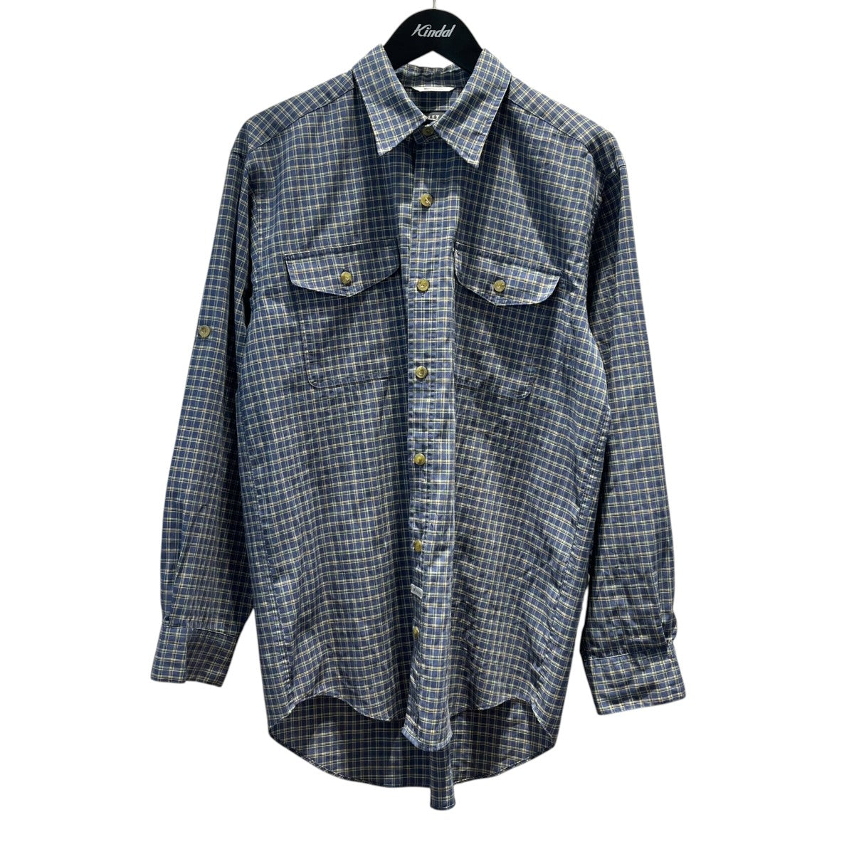 MILLET チェック長袖シャツ 古着・中古-1枚目のアイテム画像