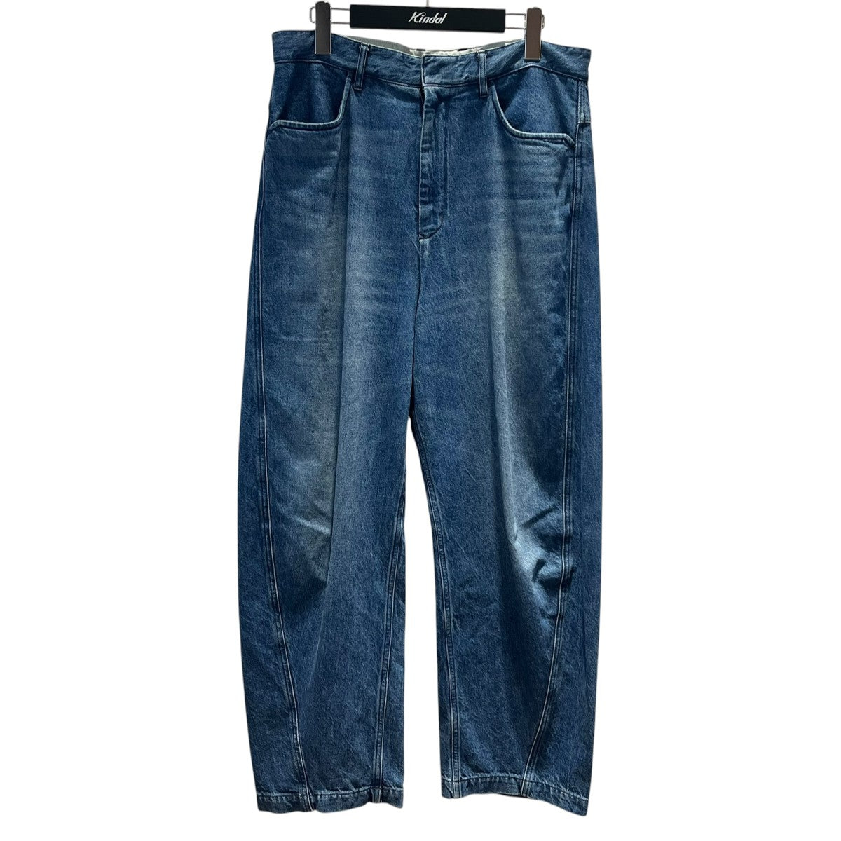 FARAH カーブワイドデニムパンツFR0501-M4016 古着・中古-1枚目のアイテム画像