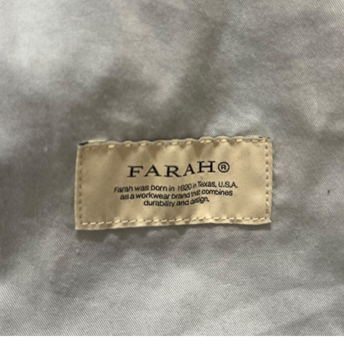 FARAH カーブワイドデニムパンツFR0501-M4016 古着・中古-6枚目のアイテム画像