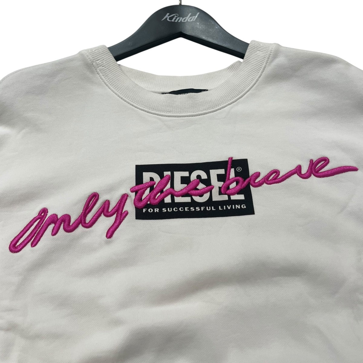 DIESEL 刺繍デザインスウェット 古着・中古-3枚目のアイテム画像
