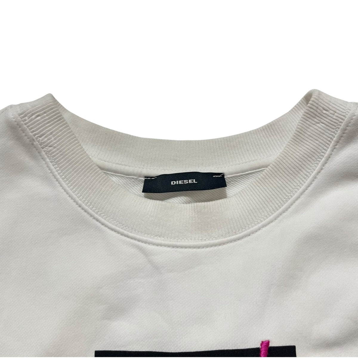 DIESEL 刺繍デザインスウェット 古着・中古-4枚目のアイテム画像