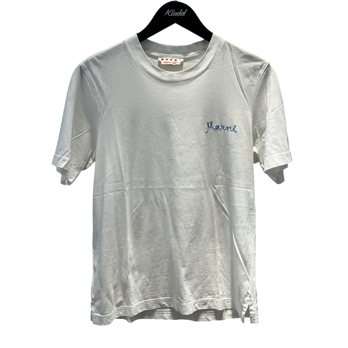 MARNI ロゴ刺繍TシャツTHJE0211X5 古着・中古-1枚目のアイテム画像