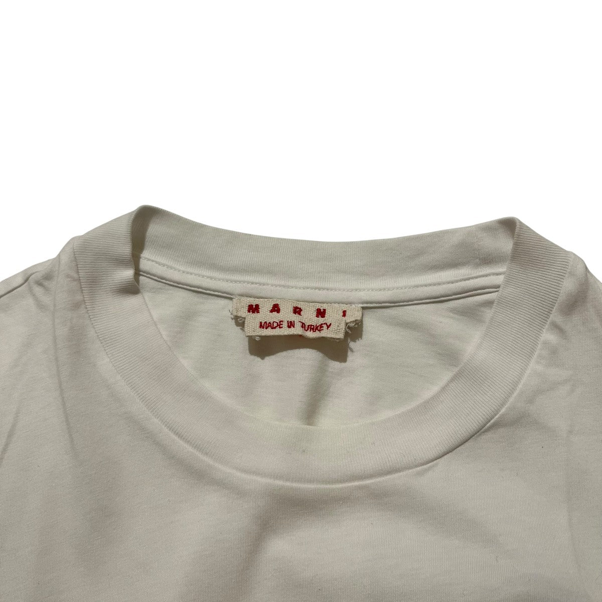 MARNI ロゴ刺繍TシャツTHJE0211X5 古着・中古-4枚目のアイテム画像