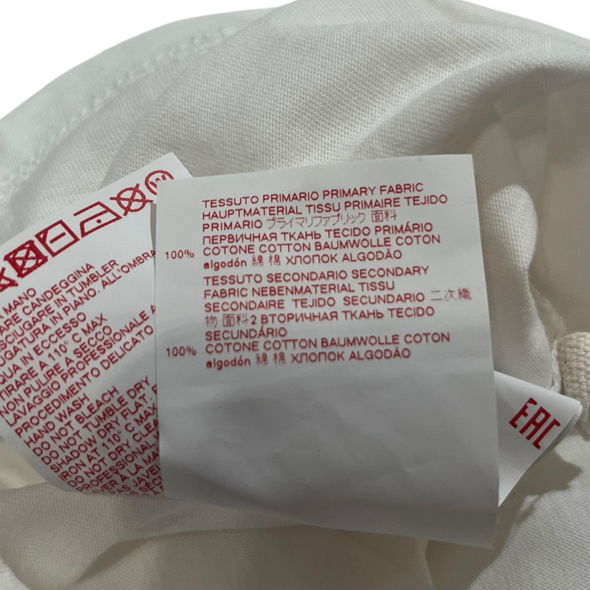 MARNI ロゴ刺繍TシャツTHJE0211X5 古着・中古-6枚目のアイテム画像