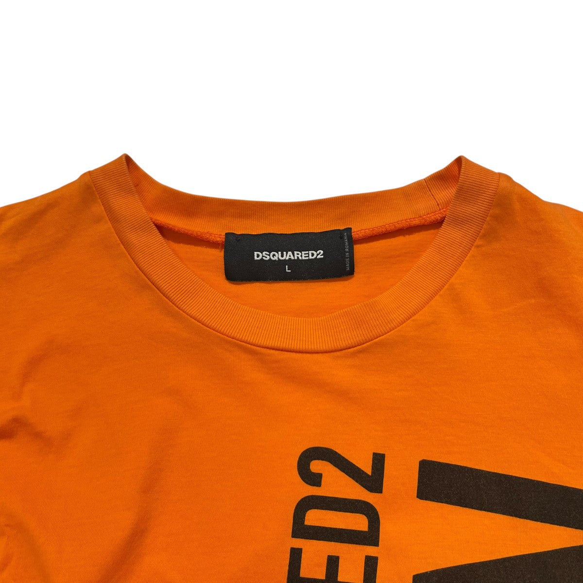 DSQUARED2 ロゴプリントTシャツS79GC0044 古着・中古-3枚目のアイテム画像