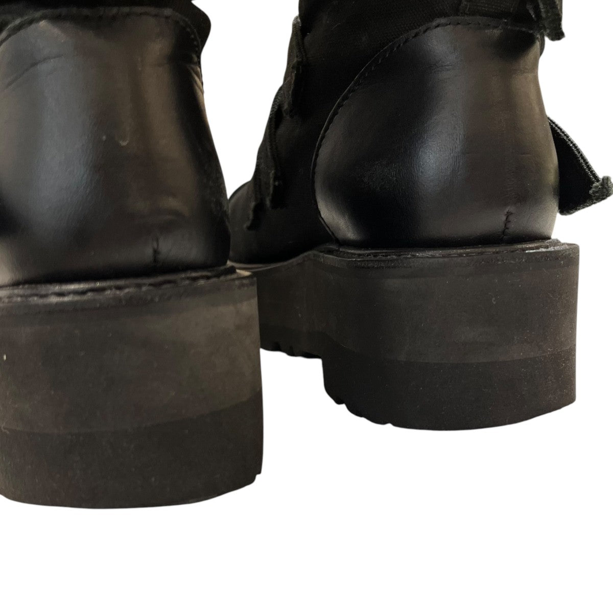 25AWCANVAS+CHROME SPIRAL NECK BOOTSブーツLL-E01-880-2