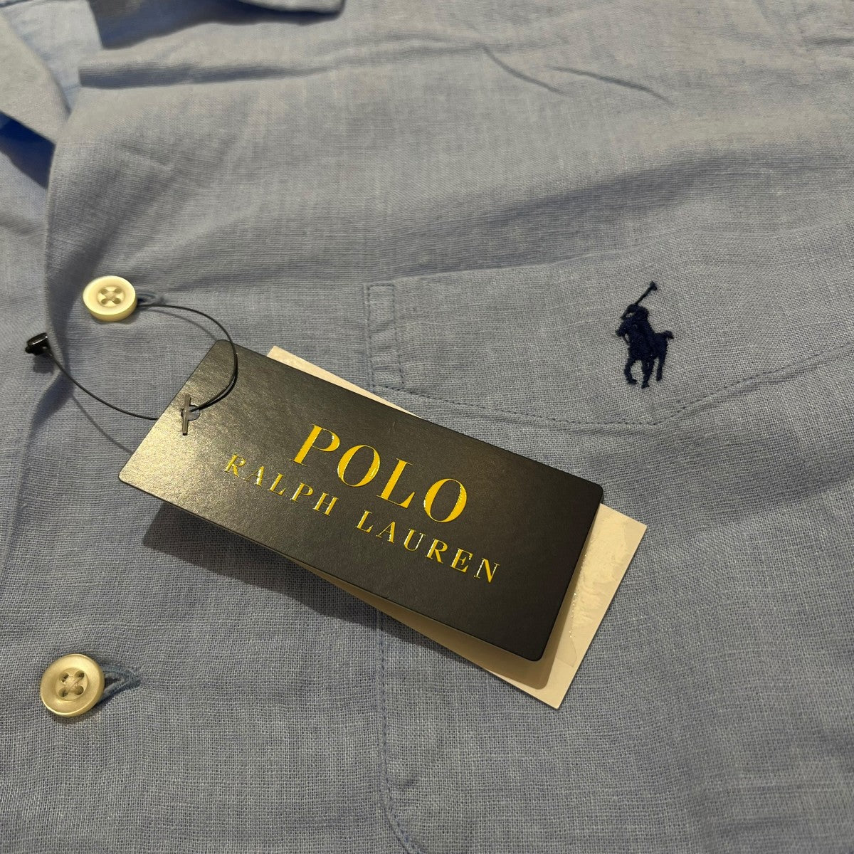 POLO RALPH LAUREN ワンポイント半袖オープンカラーシャツ 古着・中古-6枚目のアイテム画像