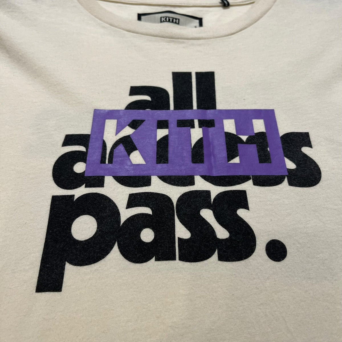 KITH 18SS ALL Access Pass Teeプリント柄Tシャツ 古着・中古-3枚目のアイテム画像