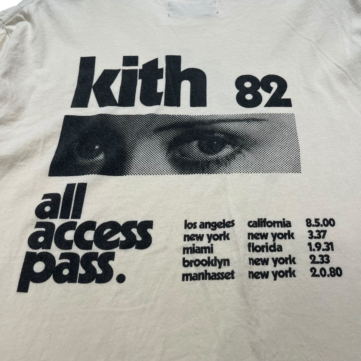 KITH 18SS ALL Access Pass Teeプリント柄Tシャツ 古着・中古-4枚目のアイテム画像