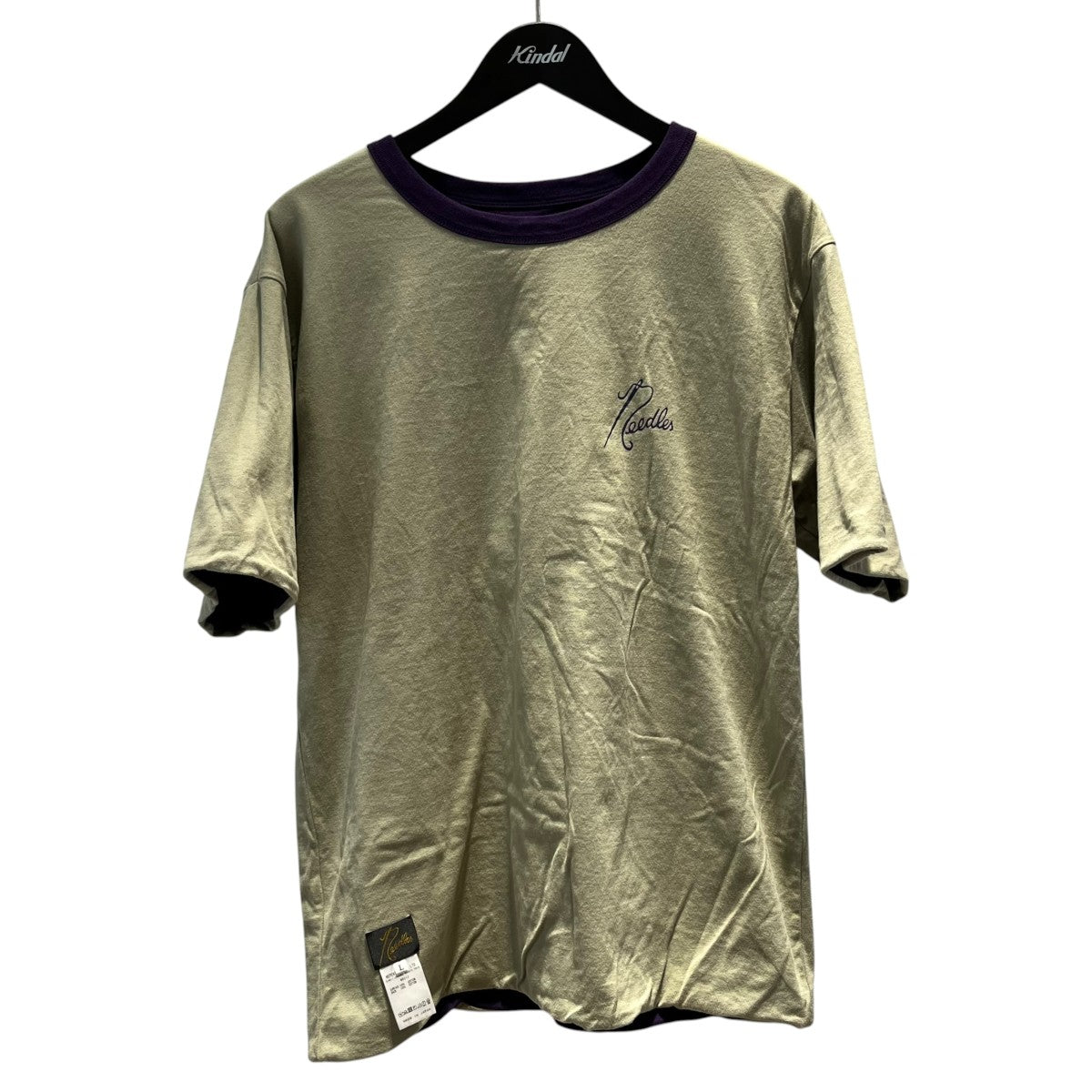 Needles S／S Reversible TeeリバーシブルTシャツMR312 古着・中古-4枚目のアイテム画像