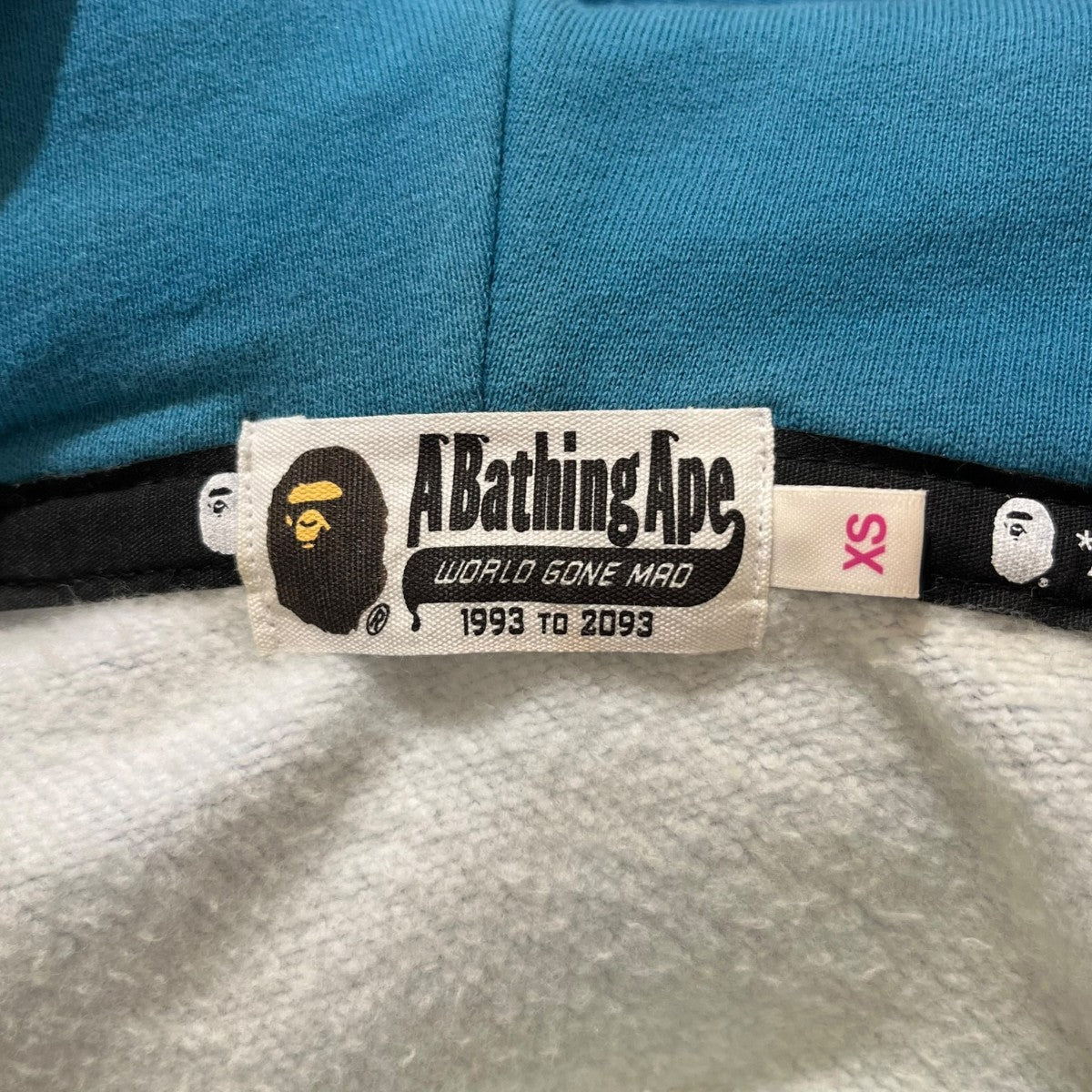 A BATHING APE CAMO SHARK FULLZIP HOODIEカモフラージュパーカー001ZPH302018X 古着・中古-7枚目のアイテム画像