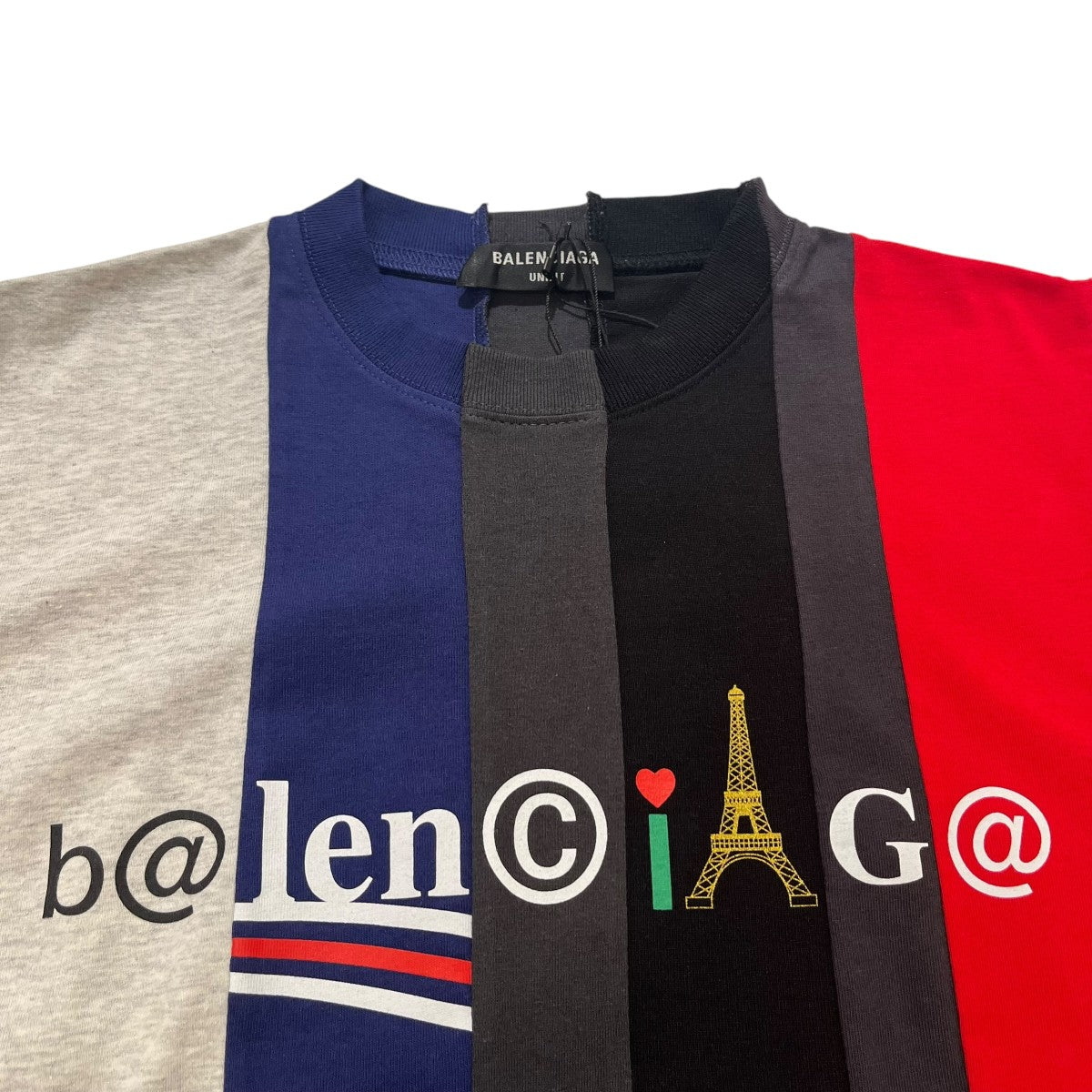CUT-UP CAPSULE 青山限定再構築 ロゴプリントTシャツ661591