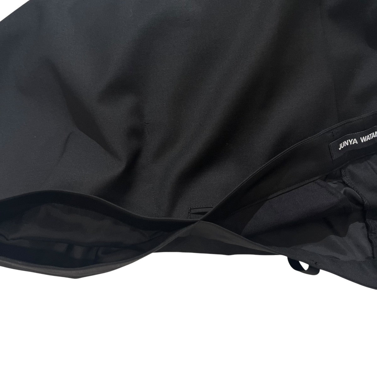 JUNYA WATANABE CDG ポエステルウールトロ サイドペプラムパンツスラックスAD2025 JQ-P005 古着・中古-5枚目のアイテム画像