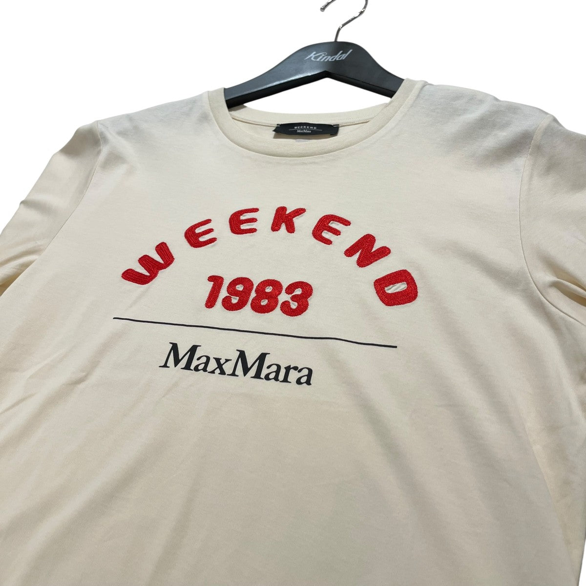 MAX MARA WEEK END ロゴデザイン半袖Tシャツ 古着・中古-3枚目のアイテム画像