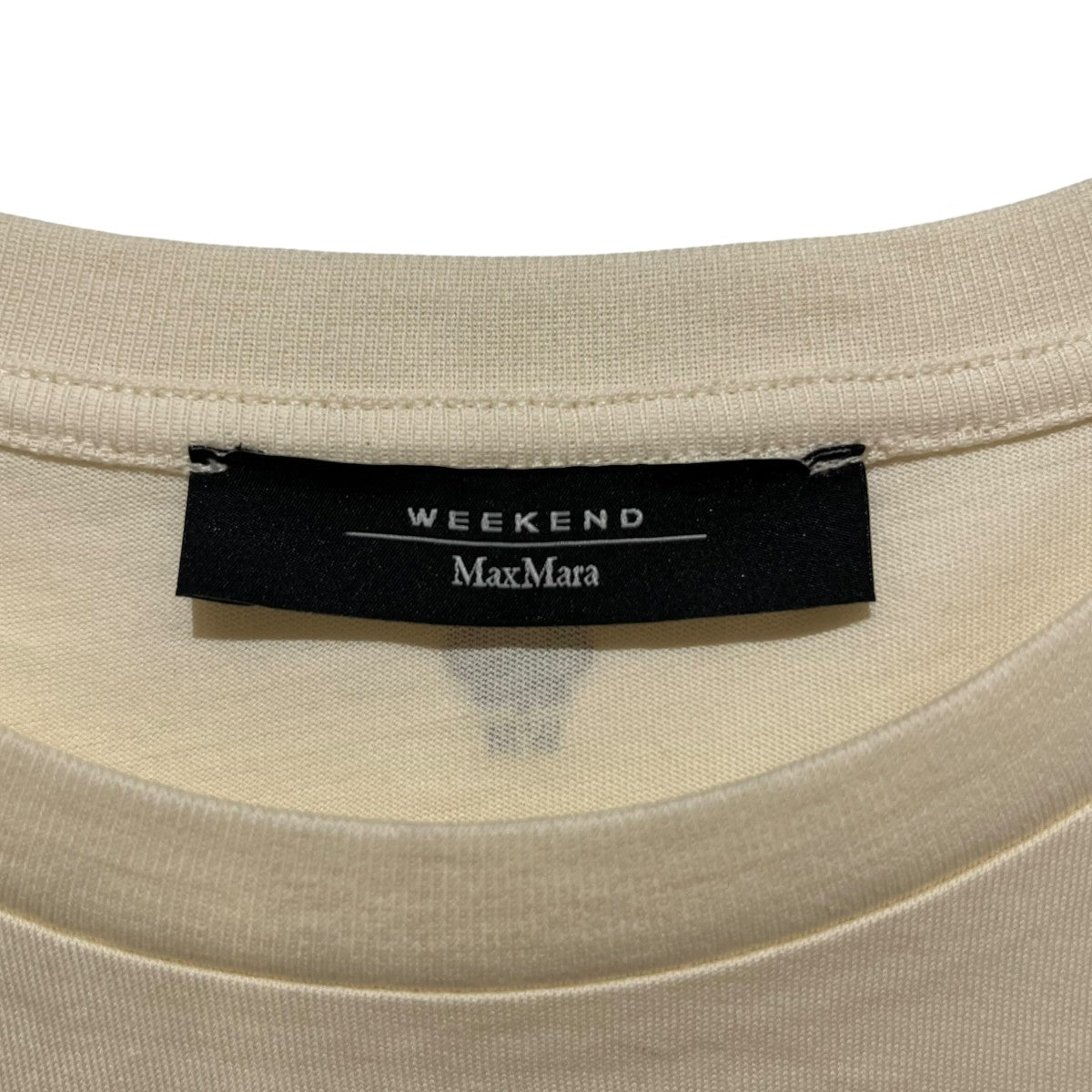 MAX MARA WEEK END ロゴデザイン半袖Tシャツ 古着・中古-5枚目のアイテム画像