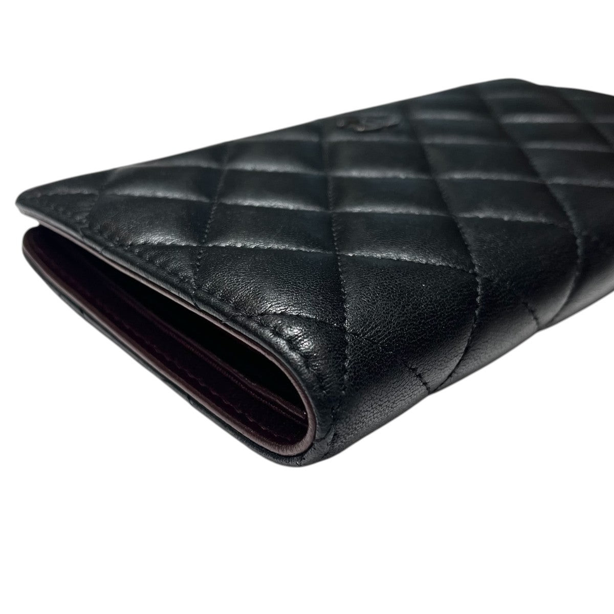 CHANEL マトラッセ ココマーク ラムスキン ロングウォレット 長財布 古着・中古-7枚目のアイテム画像