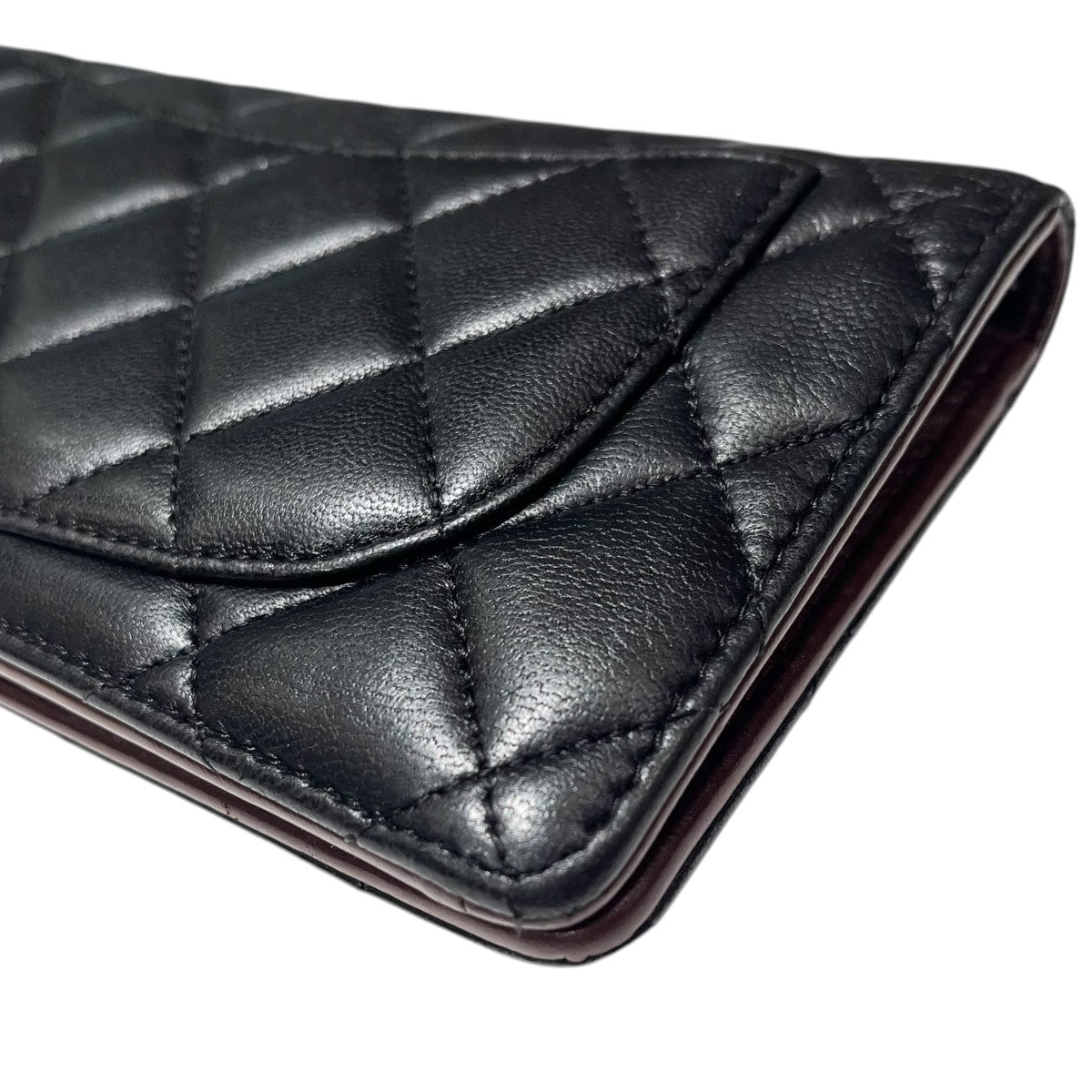 CHANEL マトラッセ ココマーク ラムスキン ロングウォレット 長財布 古着・中古-8枚目のアイテム画像