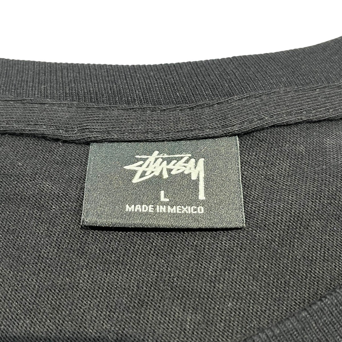 stussy 迷彩ロゴ半袖カットソー 古着・中古-3枚目のアイテム画像