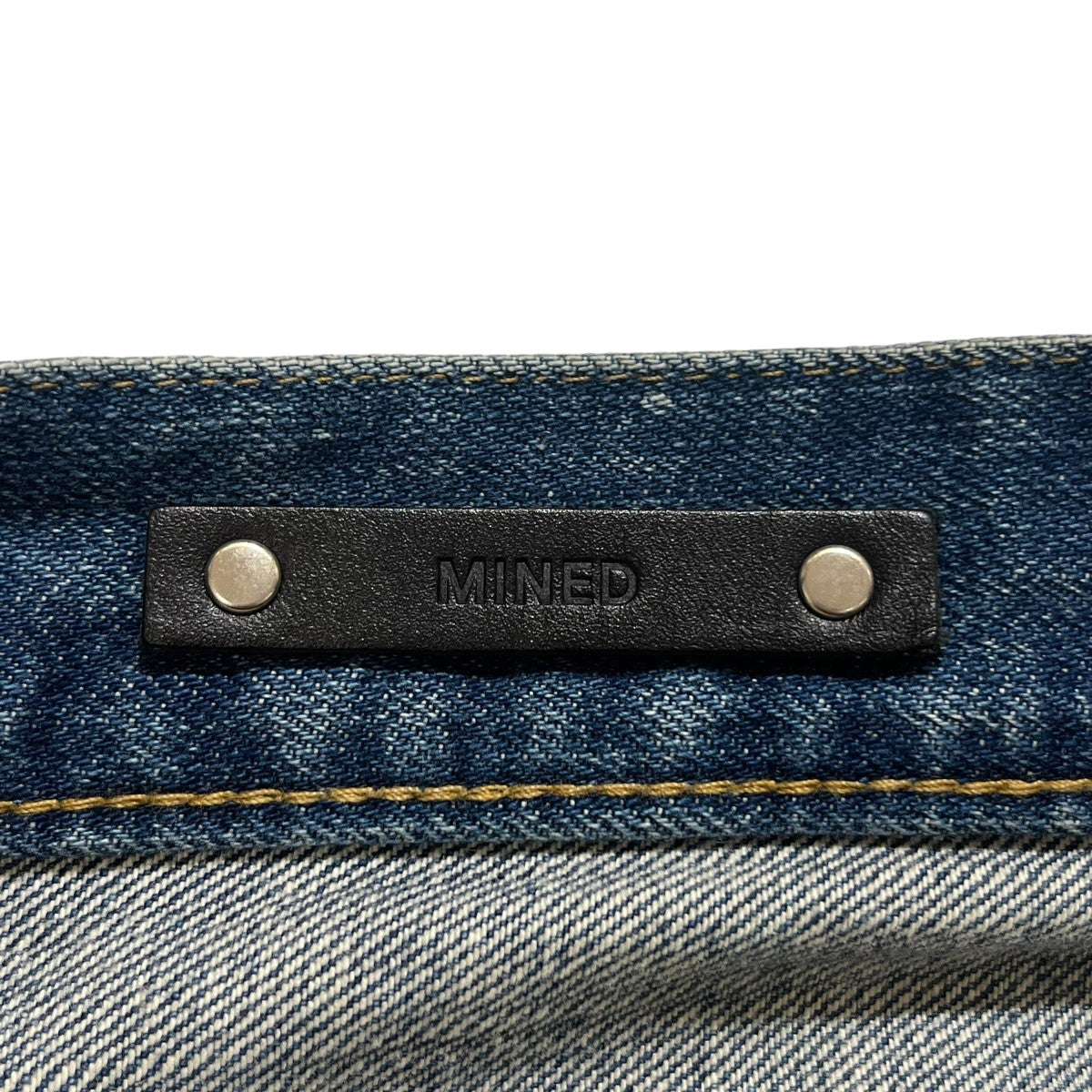 ブリーチ加工デニムパンツ2204-1002-86-302