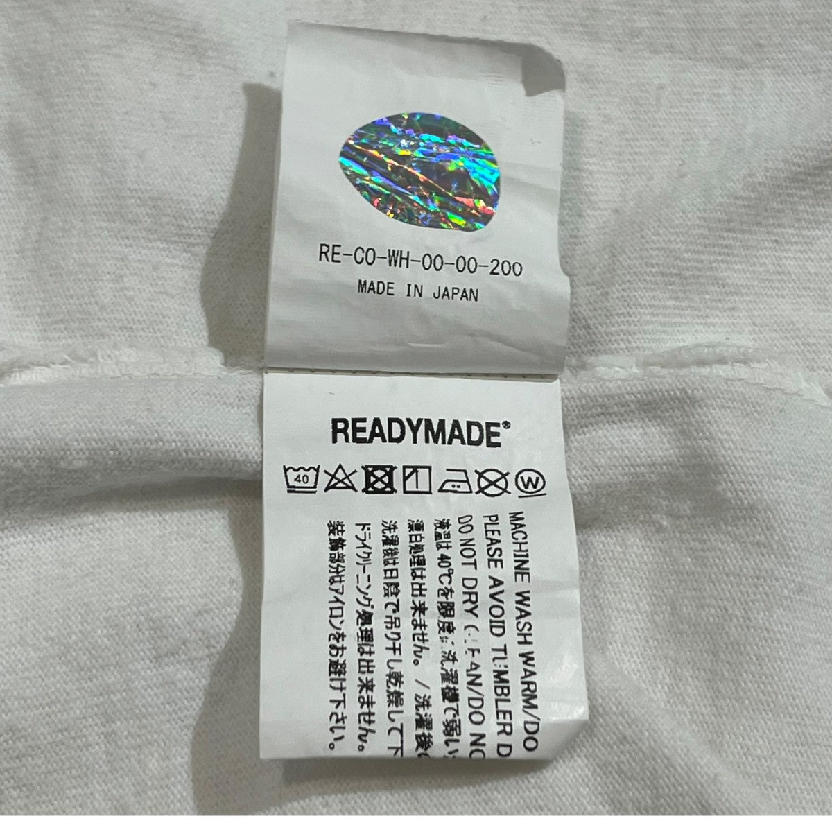 長袖カットソーRE-CO-WH-00-00-200 PIONCHAM T-SHIRT
