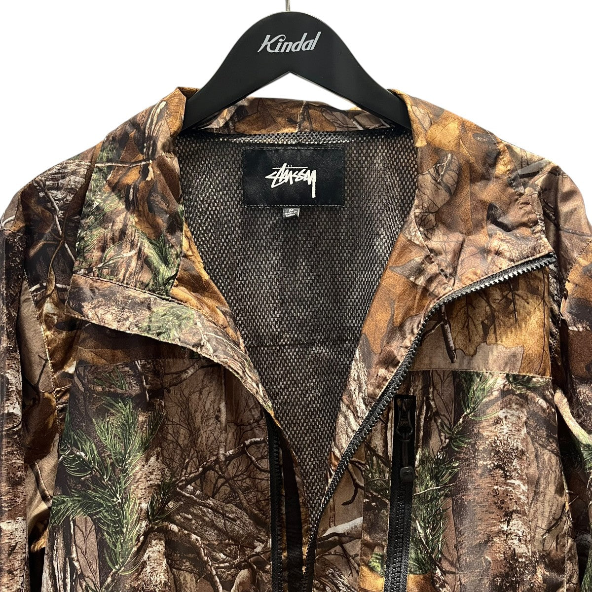 REALTREE MICRO RIP JACKET総柄ジップアップジャケット
