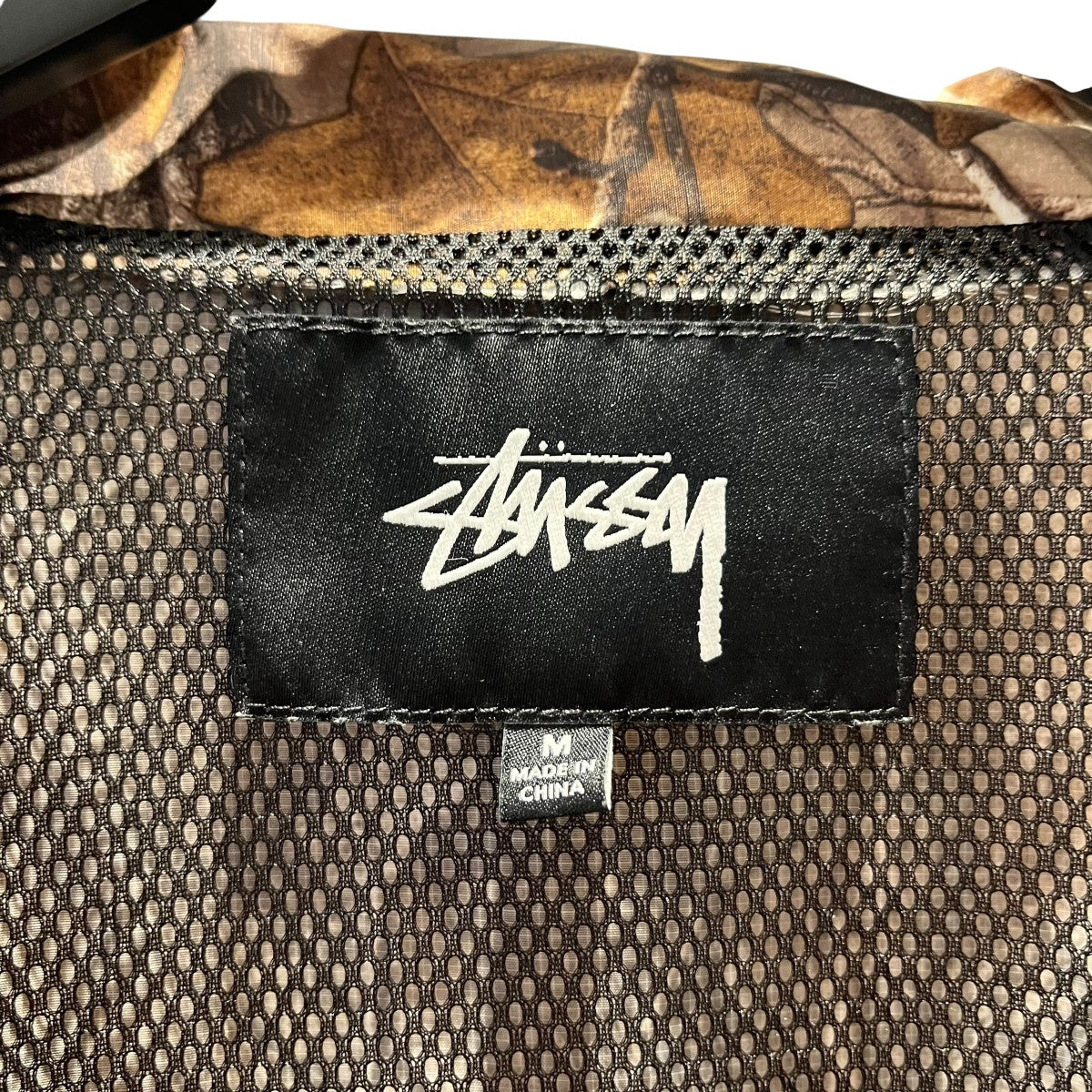 REALTREE MICRO RIP JACKET総柄ジップアップジャケット