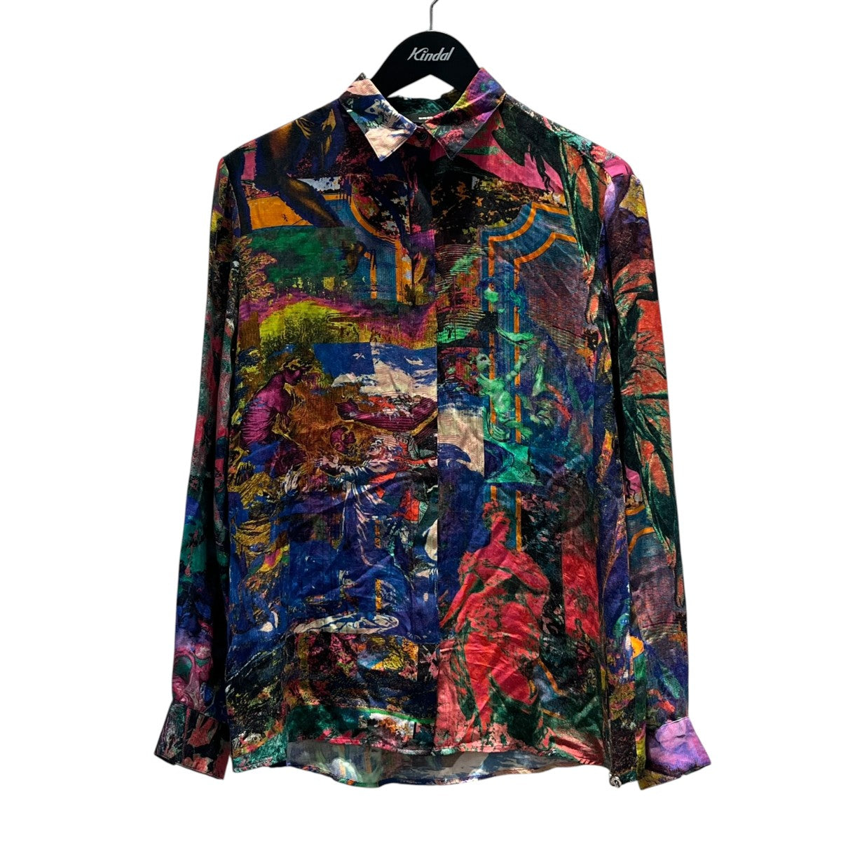 総柄シャツ
