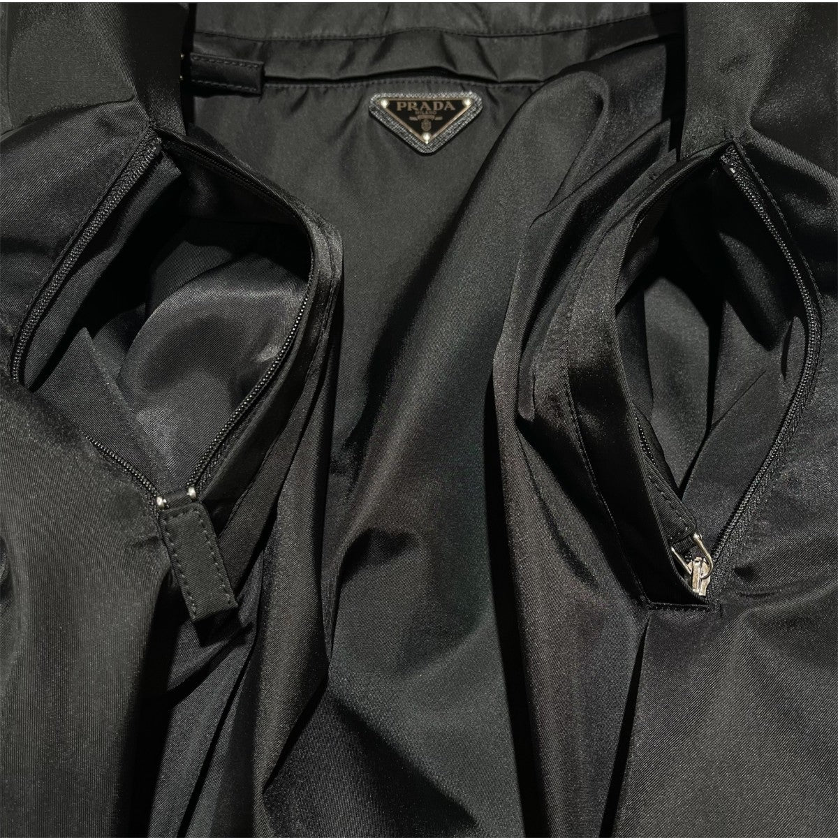 PRADA(プラダ) Re-Nylon ミニドレス230691 230691 ブラック サイズ 36