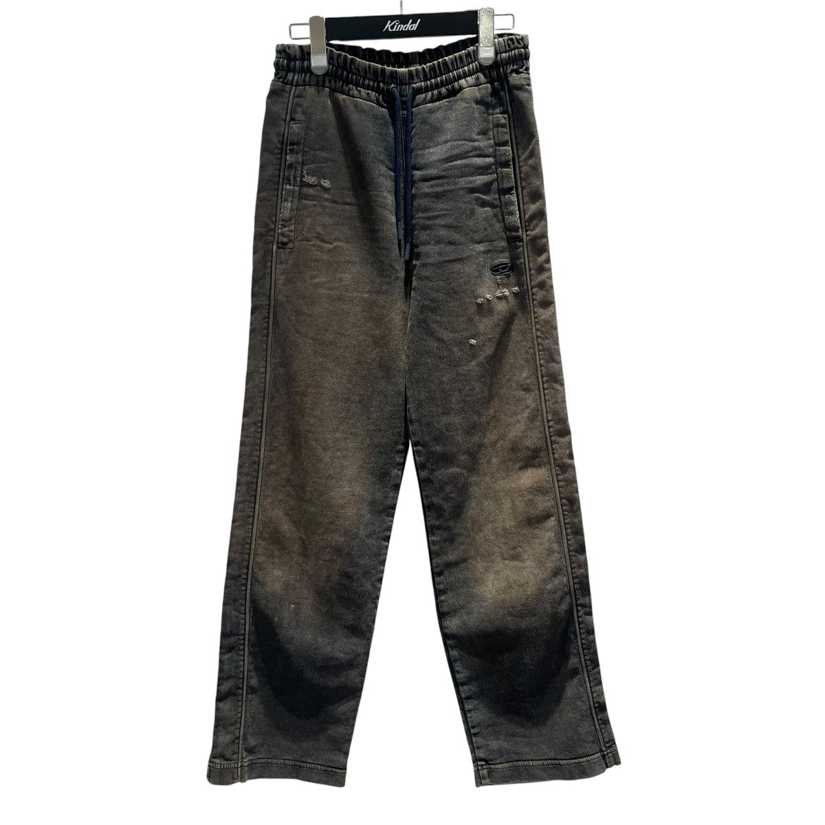 D-MARTIANS TRACK中古加工スウェットデニムパンツ068LV