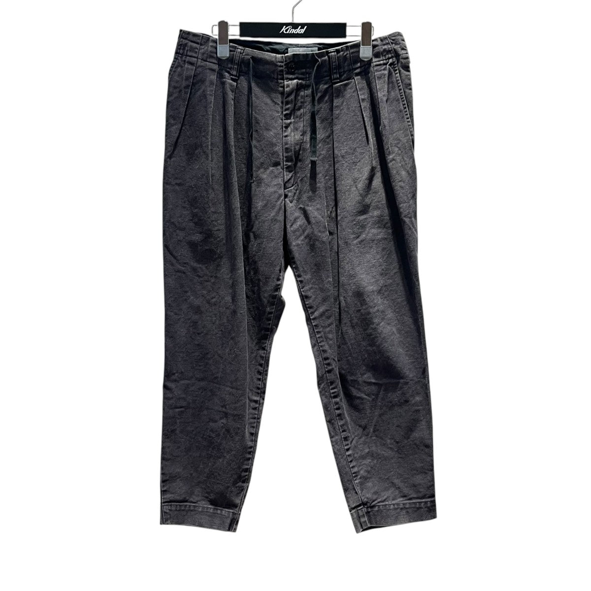 SHINOBI TROUSERSウォッシュ加工タックパンツ212GWDT-PTM01