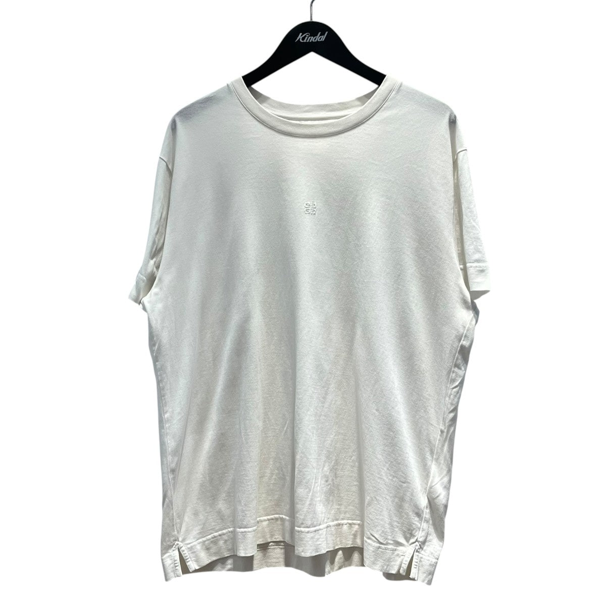 GIVENCHY ロゴ刺繍半袖カットソーBM714R3Y6B 古着・中古-1枚目のアイテム画像