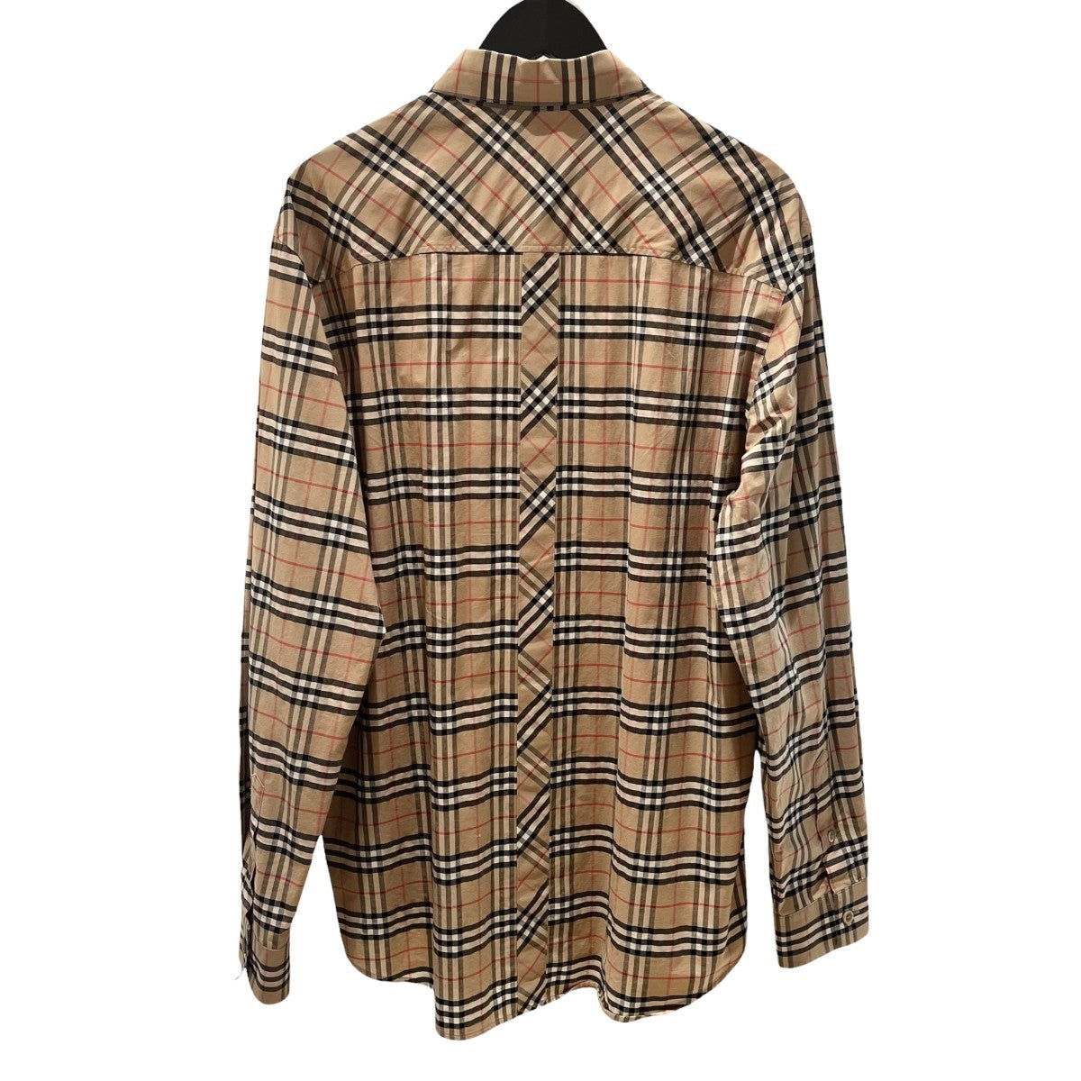 Checkered long-sleeved shirt ティッシ期 ノバチェック総柄 長袖シャツ